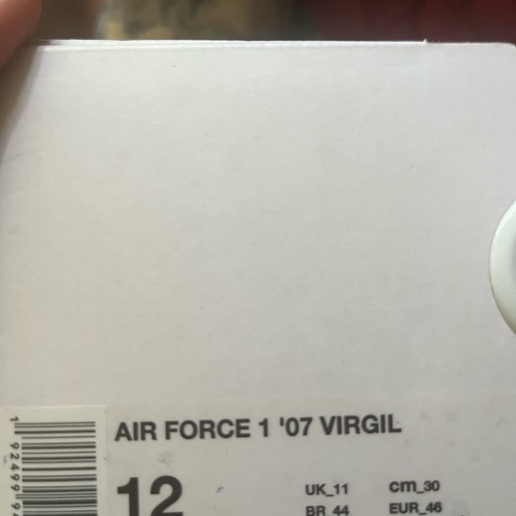 Off white air forces baby blue - Picture 7 of 10